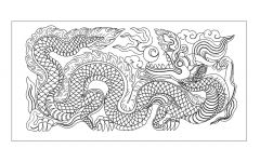 Rồng - Hoa Văn Lý Trần
